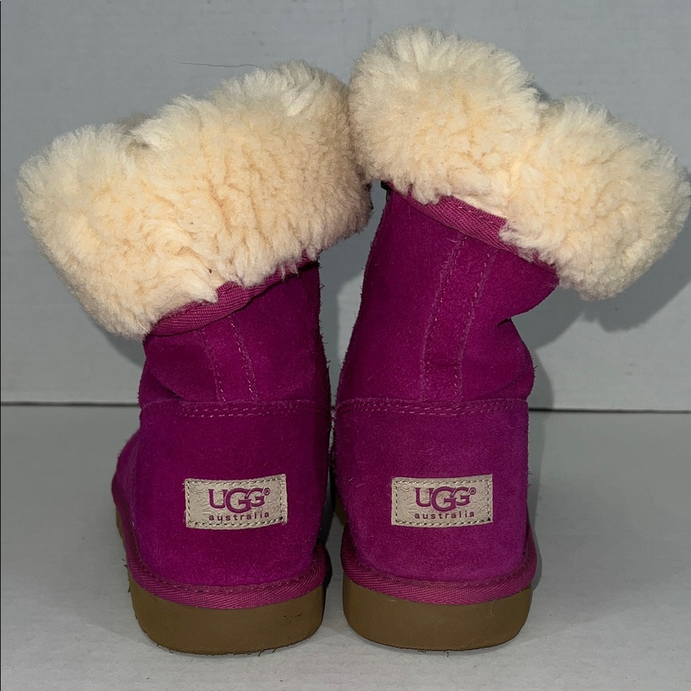 UGG Kids Boots in Pink and Cream